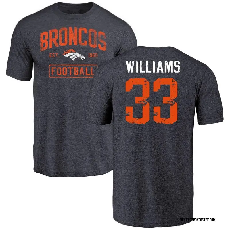 Nike Youth Denver Broncos Javonte Williams #33 Navy T-Shirt